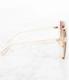 Single Color Sunglasses - P8294CHAMPAGNE- Pack of 6 - $2.5/piece