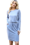 Blue Combo Dress  -  Pack of 6