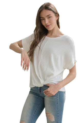 Dark Mocha Long Sleeve Cropped Top - Pack of 6