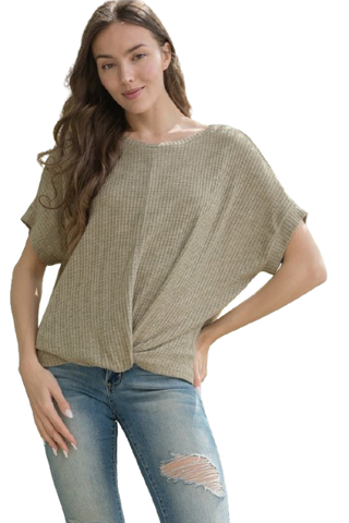 Dark Mocha Long Sleeve Cropped Top - Pack of 6