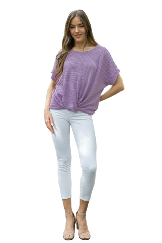 Dark Mocha Long Sleeve Cropped Top - Pack of 6