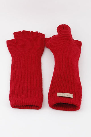 Plaid Smart Touch Gloves Red - Pack of 6